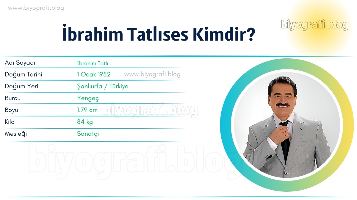 ibrahim tatlises kac kilo boyu kac nereli kac yasinda esi kimdir biyografi