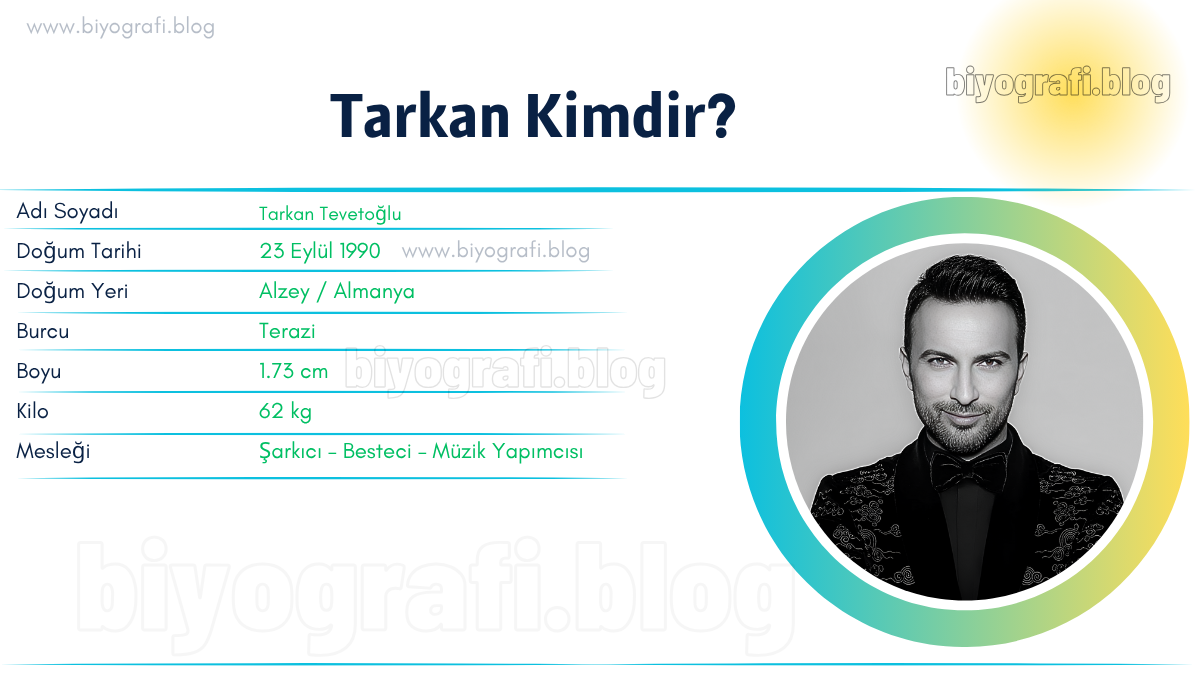 tarkan kac kilo boyu kac nereli kac yasinda esi kimdir biyografi